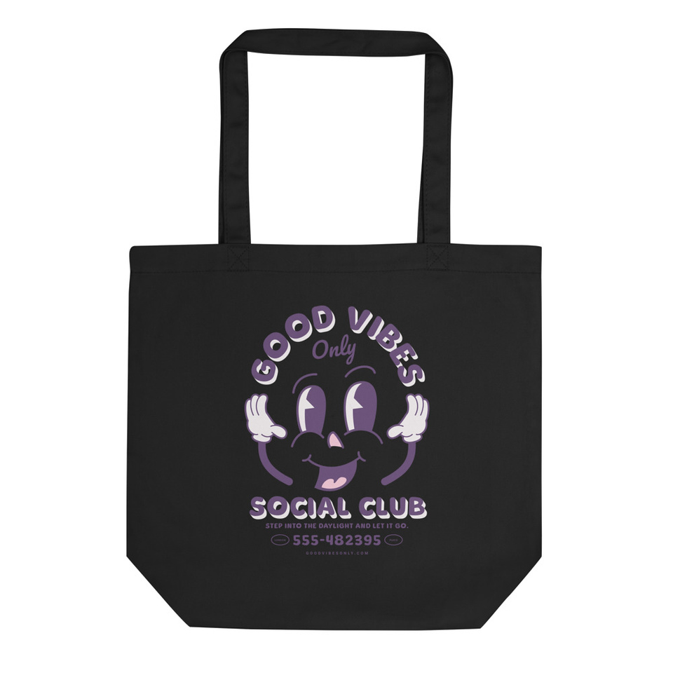 Good Vibes Only Eco Tote Bag