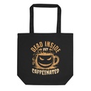 Halloween Caffeinated Eco Tote Bag