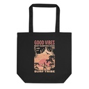 Good Vibes Surf Tribe Eco Tote Bag