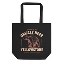 Grizzly Bear Yellowstone - Wildlife National Park Eco Tote Bag