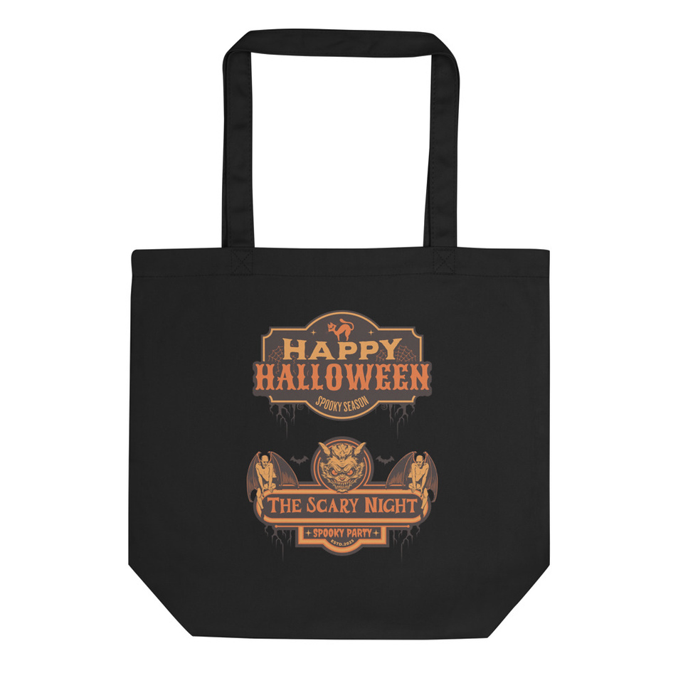 Halloween Badges Eco Tote Bag