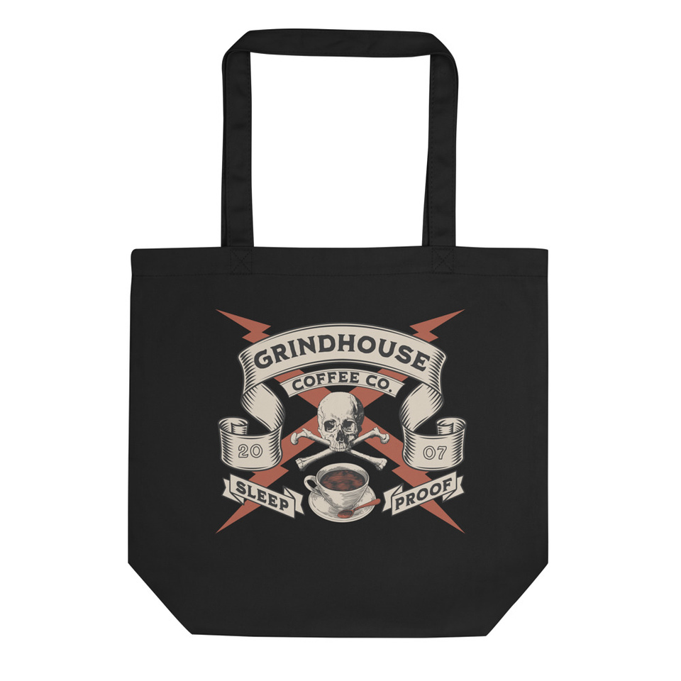 Grindhouse Coffee Co. - Skull Eco Tote Bag