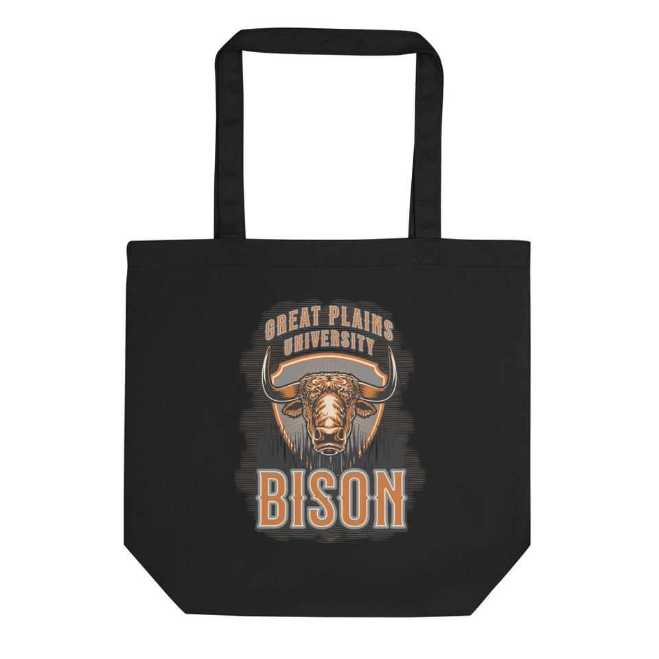 Great Plains University Bison Eco Tote Bag