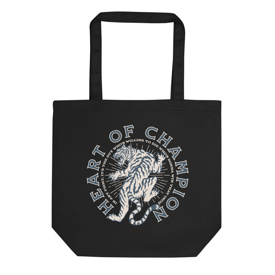Heart of Champion - Tiger Eco Tote Bag