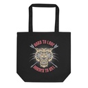 Hard to Love - Tiger Eco Tote Bag