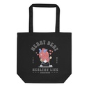 Heart Beat Groovy Eco Tote Bag