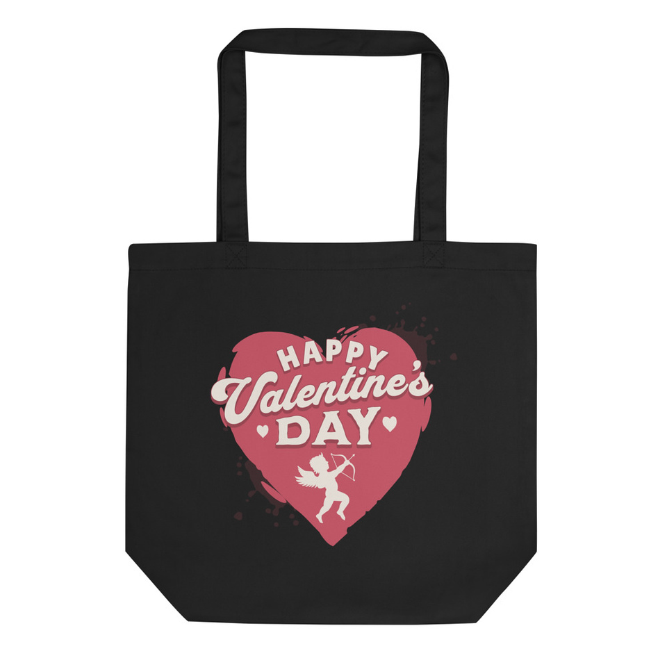 Happy Valentine's Day - Cupid Eco Tote Bag