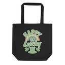 Happy Go Lucky Eco Tote Bag
