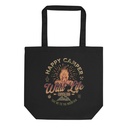 Happy Camper Wild Life Expedition Adventure Eco Tote Bag