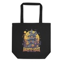 Haunted House Eco Tote Bag