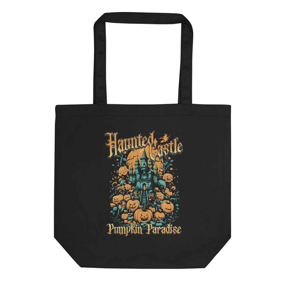 Haunted Castle Eco Tote Bag