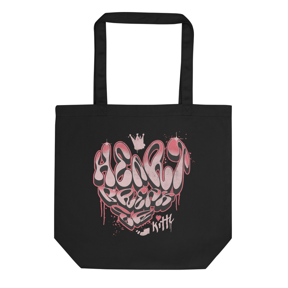 Heartbreaker Graffiti Eco Tote Bag