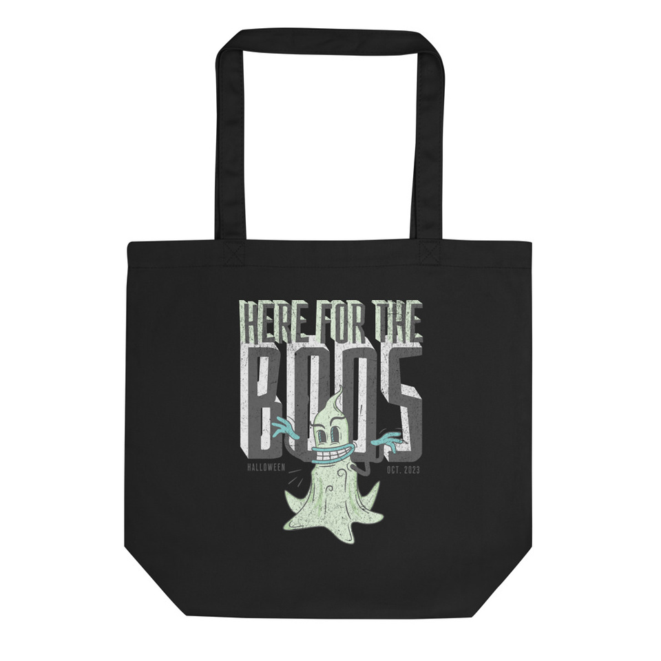 Here For The Boos! - Halloween Eco Tote Bag