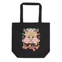Hello Sunshine - Retro Rainbow Color Eco Tote Bag