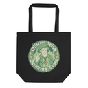 Irish Drinking Team - Leprechaun Emblem Eco Tote Bag