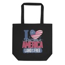 I Love America Eco Tote Bag