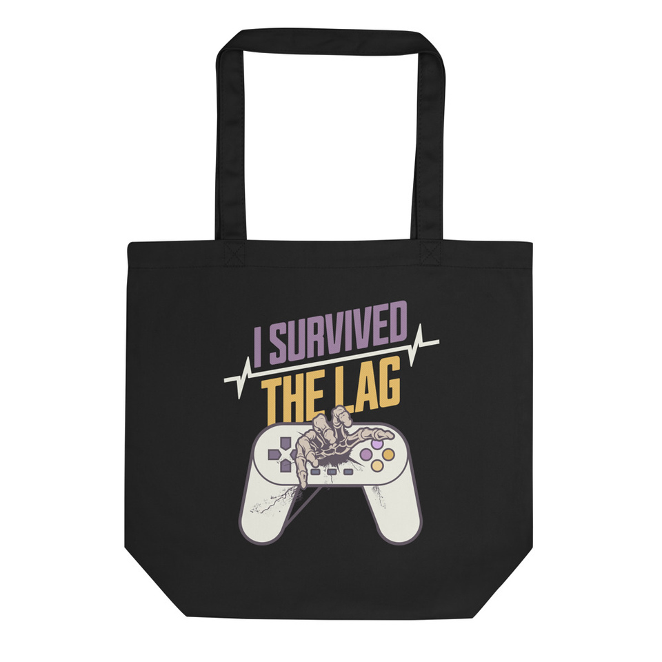 I Survived The Lag Eco Tote Bag