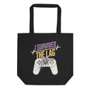 I Survived The Lag Eco Tote Bag