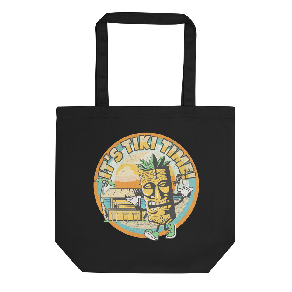 It's Tiki Time! Eco Tote Bag