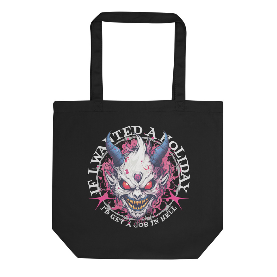 Job in hell Eco Tote Bag