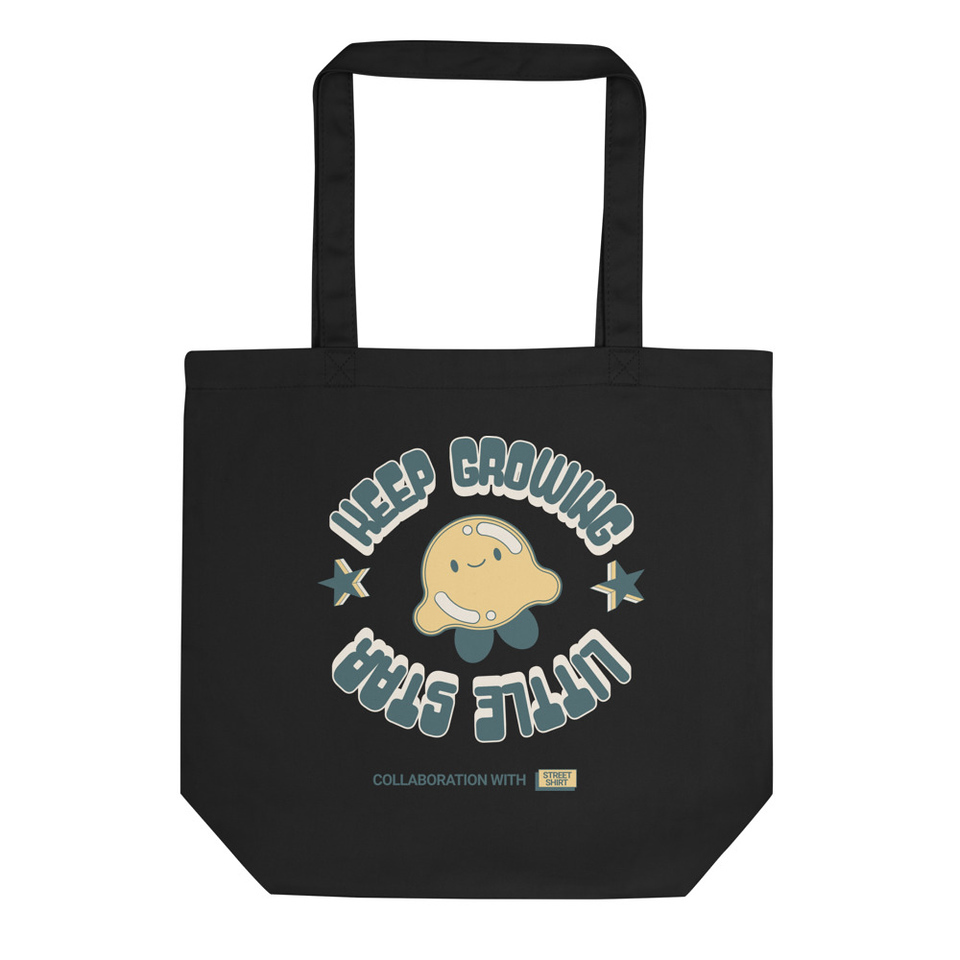 Keep Growing Little Star Eco Tote Bag