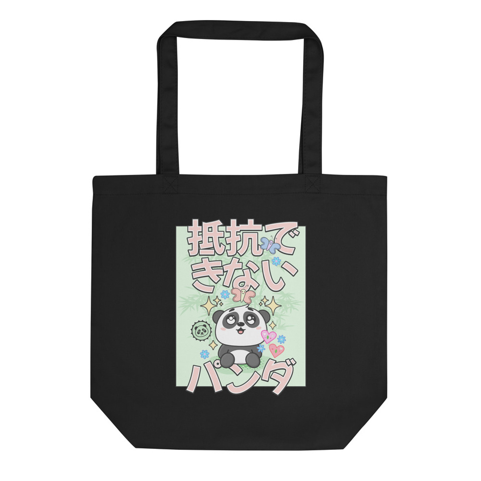 Irresistible Panda Eco Tote Bag
