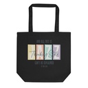 Jazz Thinking Style - Minimalist Eco Tote Bag