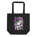 Japanese Anime - School Girl Manga Eco Tote Bag