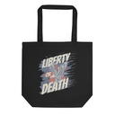 Liberty or Death - Eagle Eco Tote Bag