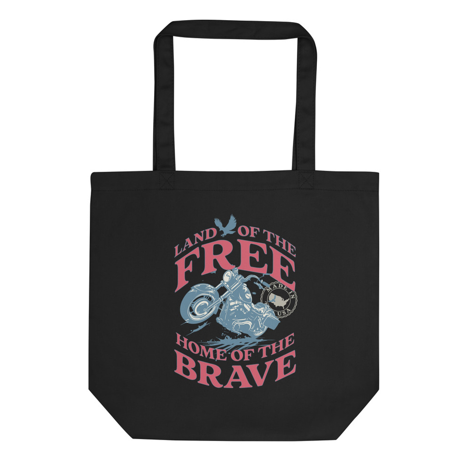 Land of the Free - Home of the Brave Eco Tote Bag