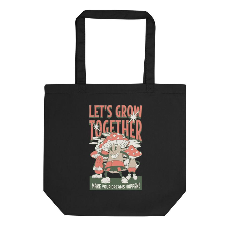 Let's Grow Together Eco Tote Bag