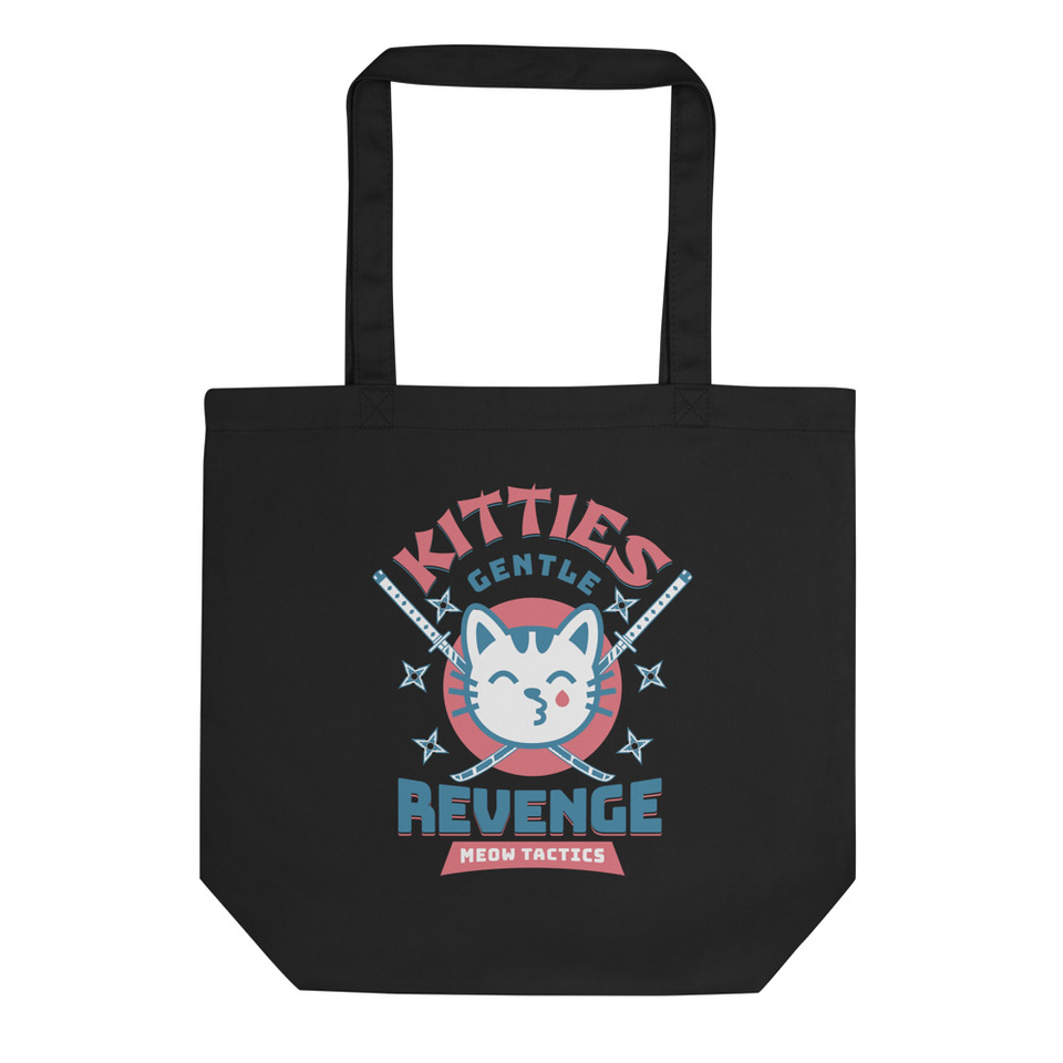 Kitties Revenge - Samurai Eco Tote Bag