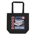 Learn Everything - Educational Book Eco Tote Bag