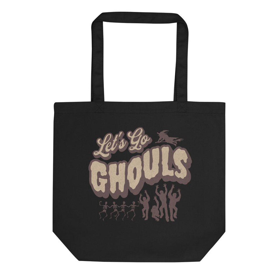 Let's Go Ghouls Eco Tote Bag