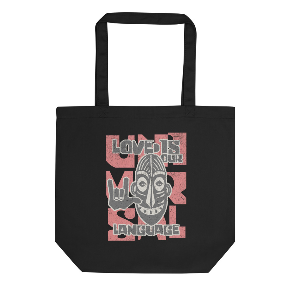 Love is Universal Language Eco Tote Bag