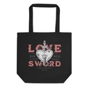 Love Sword - Textured Eco Tote Bag