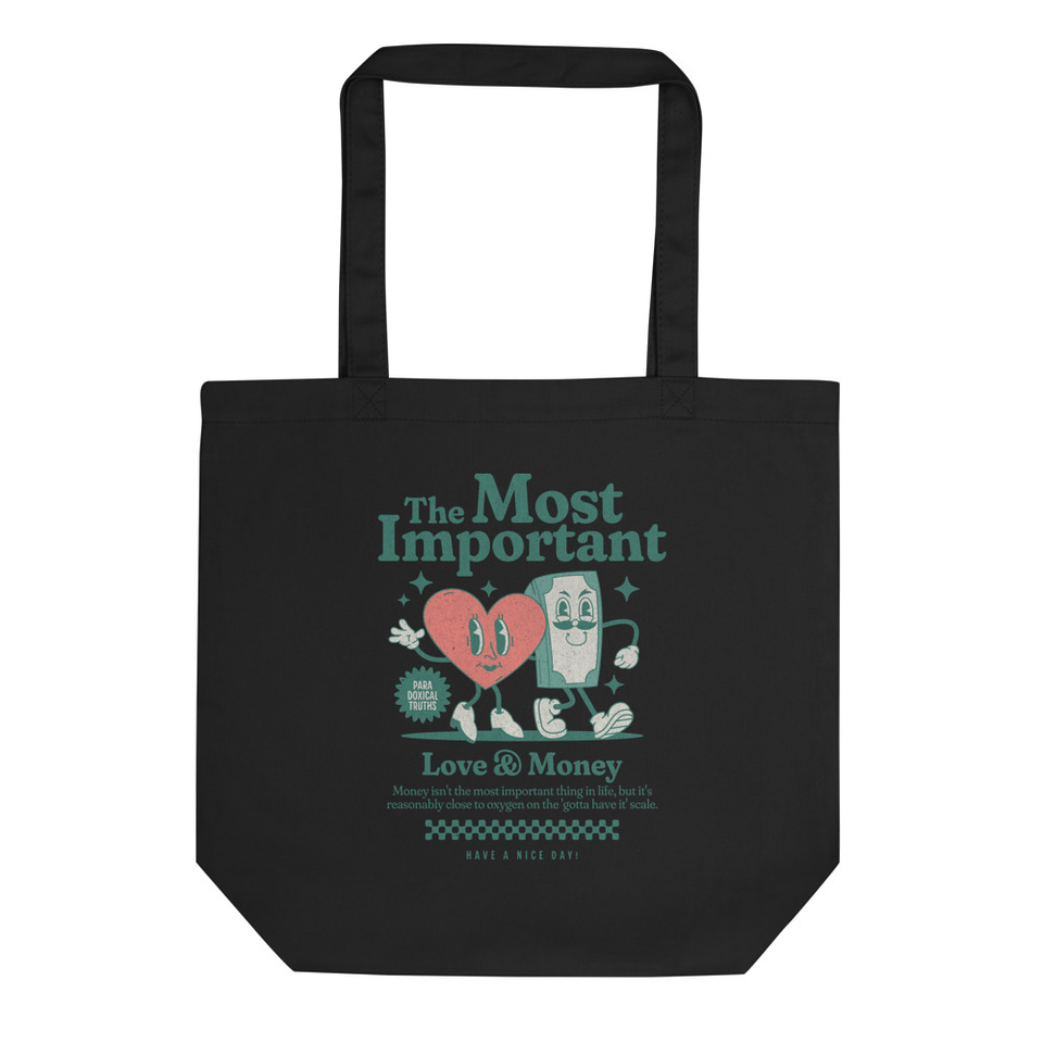 Love and Money Eco Tote Bag