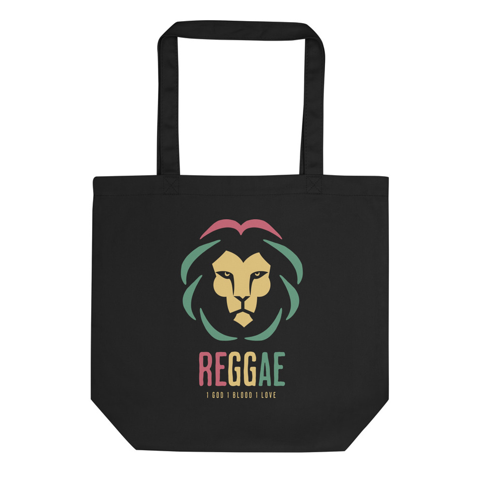 Lion Reggae - Colorful Eco Tote Bag