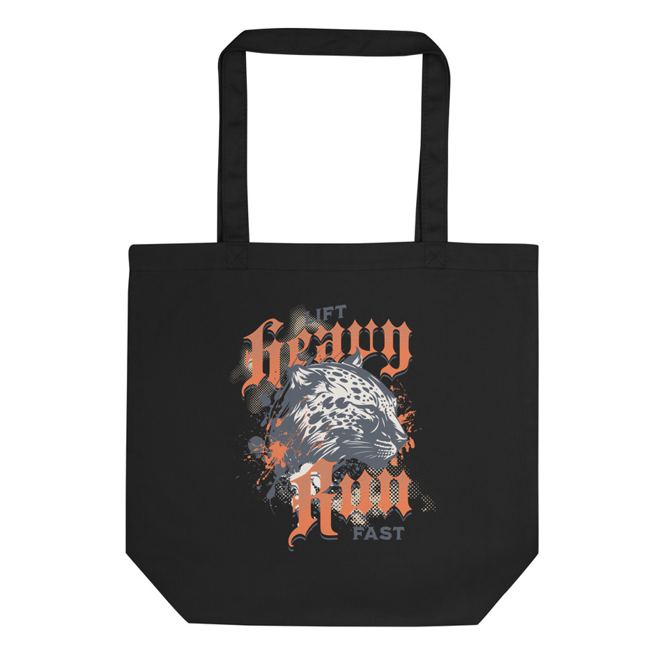 Lift Heavy - Run Fast Eco Tote Bag