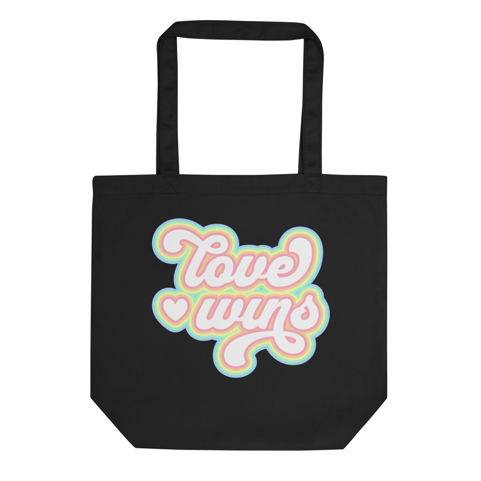 Love Wins - Pastel Eco Tote Bag