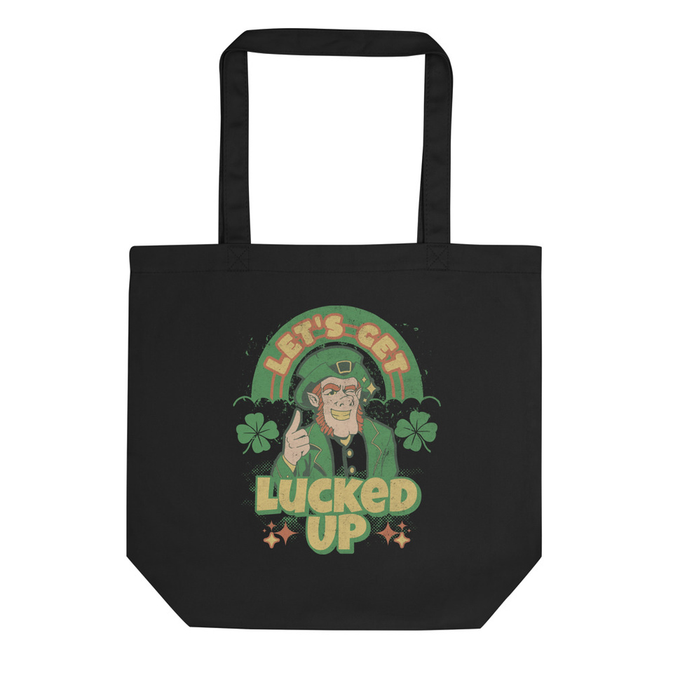 Lucked Up Leprechaun - St. Patrick's Day Eco Tote Bag