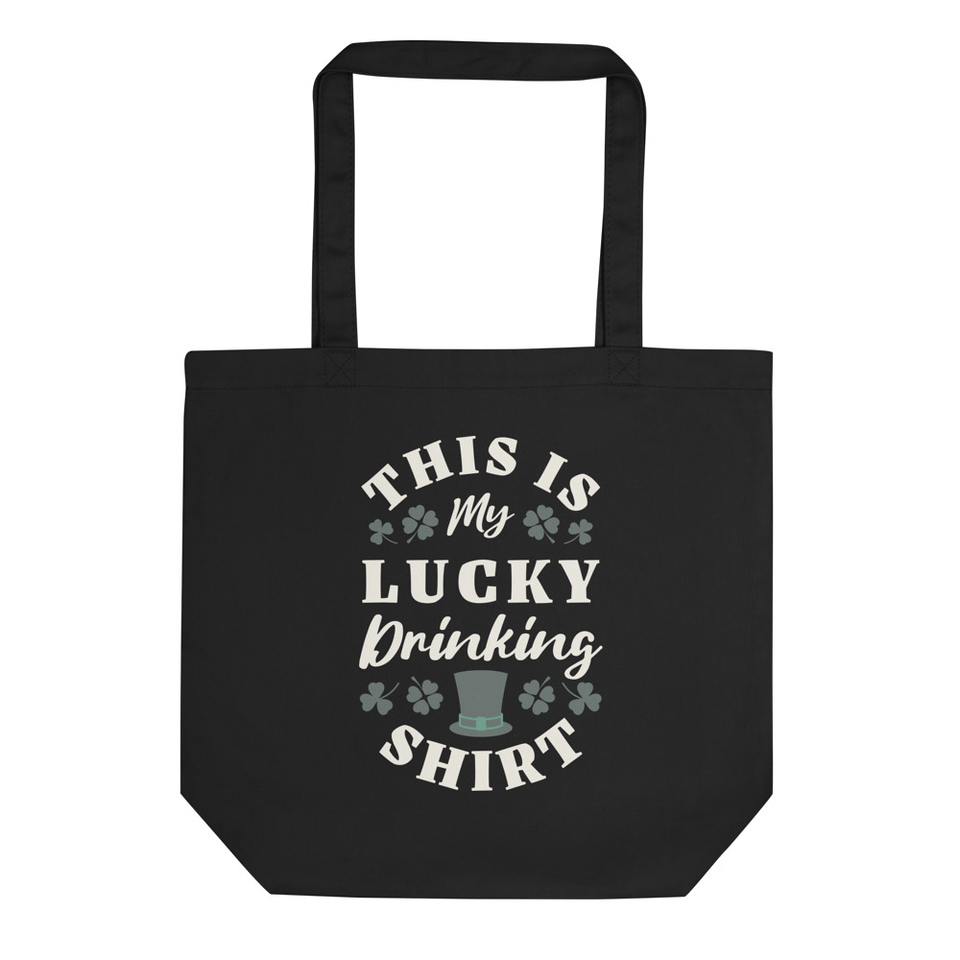 Lucky Drinking Shirt Eco Tote Bag
