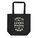 Lucky Drinking Shirt Eco Tote Bag