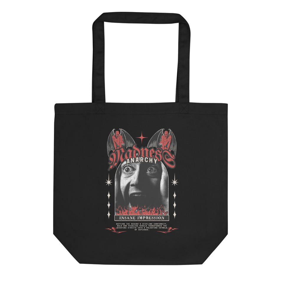 Madness Anarchy Streetwear Eco Tote Bag