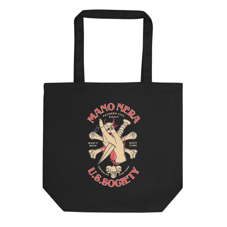 Mano Nera Eco Tote Bag