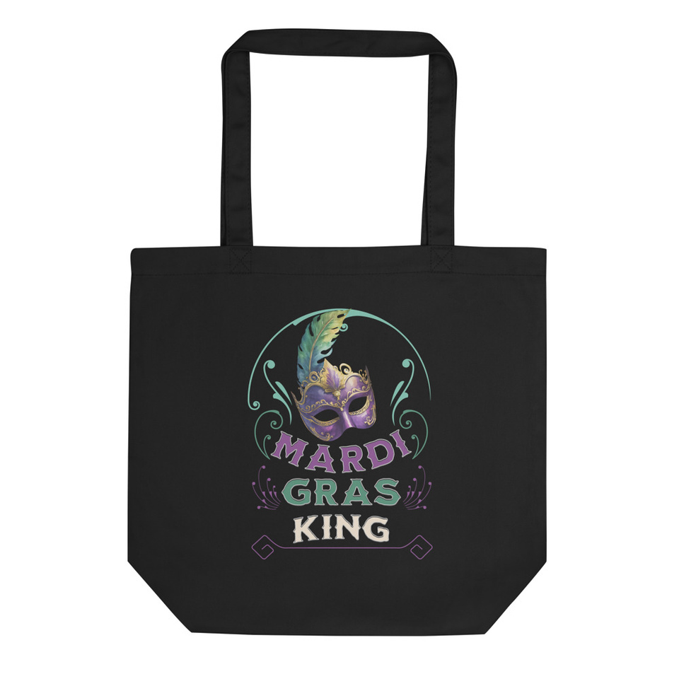 Mardi Gras King Eco Tote Bag