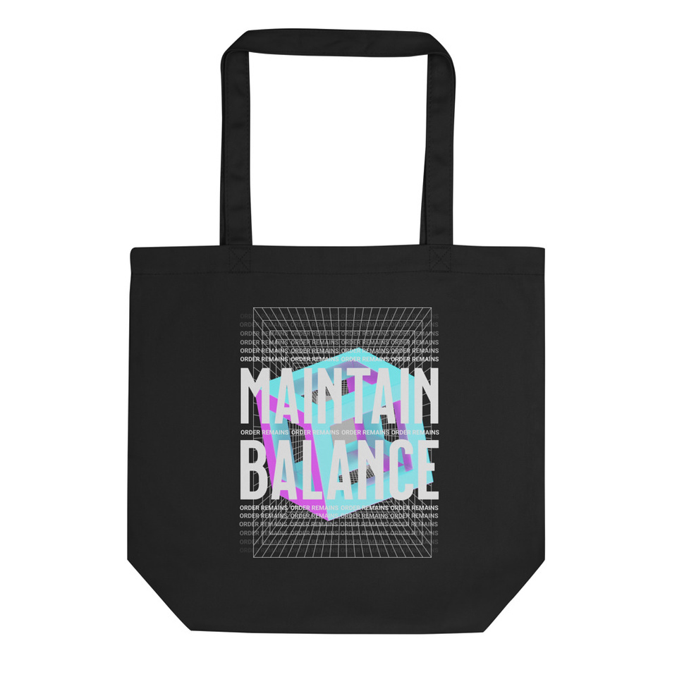 Maintain Balance Eco Tote Bag