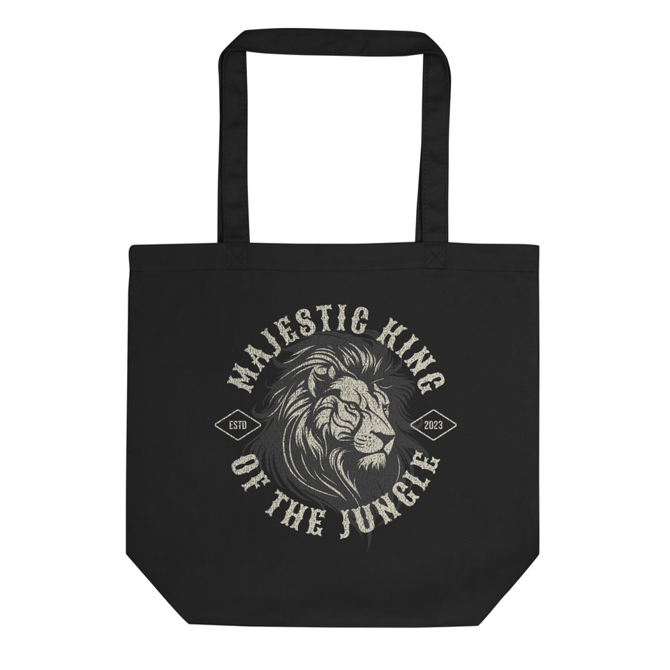 Majestic King Lion Eco Tote Bag