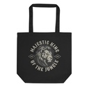 Majestic King Lion Eco Tote Bag