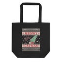 Meowy Catmas - Ugly Christmas Sweater Eco Tote Bag